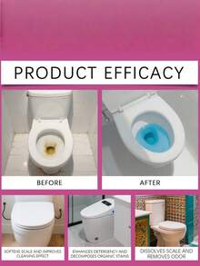 马桶清洁片，家用马桶清洁剂，去除污渍和污垢，方便日常清洁 - 固體 - 查看 2