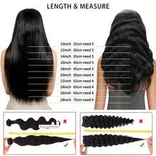 耳到耳蕾丝前额深卷巴西原生人发深波浪4x4前额闭合预拔毛带婴儿发自然黑 - Natural Black - 查看 8