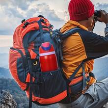 A Set Of Stainless 24OZ Stainless Steel Water Bottle With Straw Reusable Insulated Tumbler Cup For Sports Travel School Multiple Colors - Màu đen - 24OZ - Xem 7