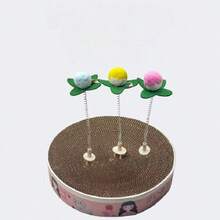Indoor Cat Toys, Interactive Cat Flower Toys, Cat Teaser Wands, Cat Scratching Pad With Cat Toys, Suitable For Indoor Cats And Kittens Exercise - View 3