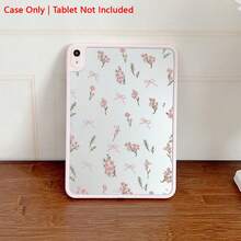 Ốp bảo vệ máy tính bảng trong suốt màu hồng họa tiết hoa và nơ, tương thích với iPad Pro (M5)/ Air (M3)/ 11"(A16)10.9/10.2/ Air thế hệ thứ 5/Pro11/10th/9.7/Air 2/ (thế hệ thứ 7)/ (thế hệ thứ 8)/ Air 4/5/ Pro 11/ thế hệ thứ 10 10.9 inch 2022/ Air 13(M3 2025)/ Air 11(M3 2025)/ Air 11(M3 2025)/ 11(A16 2025) - Nhiều màu - Xem 5