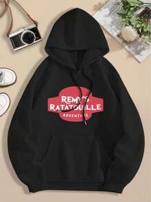 Women's Ratatouille Adventure Hoodie Big Size Disneyland Paris Epcot Chef Cooking Hoodie For Women - Black - View 1