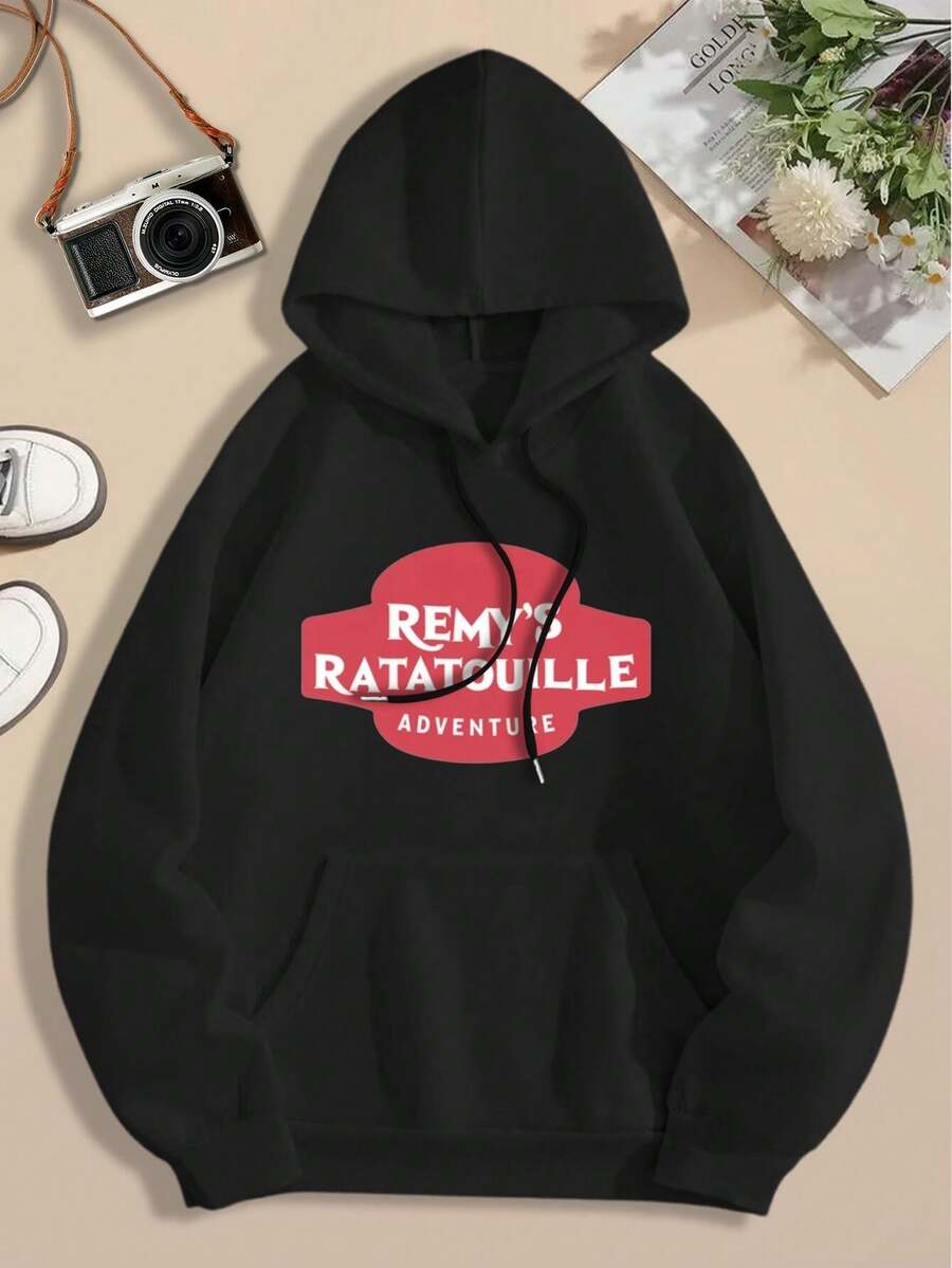 Women's Ratatouille Adventure Hoodie Big Size Disneyland Paris Epcot Chef Cooking Hoodie For Women - Black - View 1