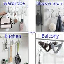 OBOVAY Giá treo quần áo bằng nhựa xoay 360 độ với 4 móc, giá đựng đồ đa năng gắn tường, giá sắp xếp phụ kiện tiết kiệm không gian, phù hợp để treo thắt lưng, cà vạt, khăn quàng cổ, áo ngực, túi xách, mũ, áo vest, v.v. Giải pháp lưu trữ tối giản cho gia đình, thích hợp cho tủ quần áo phòng ngủ hoặc treo tường, vật dụng thiết yếu khi đi du lịch. - Bạc - Xem 11