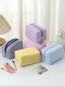 大容量六层透明铅笔盒，多功能窗口铅笔盒，小巧清新的日式风格，高性价比 - 彩色 - 查看 9