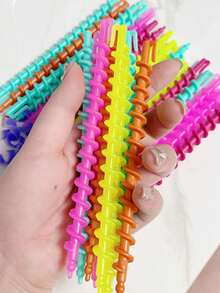 20pcs Spiral Hair Curlers, DIY Styling Tools, No-Heat Hair Curlers, Styling Set, Beauty Tool Kit, Women's Accessory Gift, Gift, Travel, School, Back To School - Multicolor - View 7