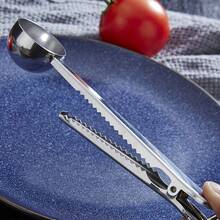 2-In-1 Stainless Steel Coffee Scoop And Milk Powder Scoop, Airtight Clip-On Measuring Spoon For Baking - Multicolor - View 4