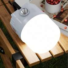 可充电太阳能露营灯，室内外夜灯，露营灯移动电源，超亮LED帐篷灯，飓风应急包，家居装饰，客厅装饰，圣诞装饰，户外照明，灯泡 - Multicolor - 查看 9