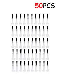 5/10/50pcs Removable Multi-Functional Convenient Professional Nail Art Brush Set, Double-Ended Design, Special Tools That Resist Deformation - Multicolor - View 8