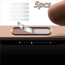 Película protectora de botón de cámara de TPU compatible con iPhone 16 Pro Max/Pro Plus, anti-arañazos y anti-sudor, corte preciso, respuesta táctil mejorada, compatible con fundas de teléfono, regalo de cumpleaños de primavera - Multicolor - Ver 10