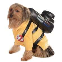 Movie Pet Costume, Small, Ghostbuster Jumpsuit - SNeck12Girth17Back11 - View 2