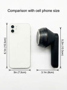 电动织物除毛器，衣物绒毛去除器，六刀片电动除毛器，毛衣绒毛修剪器，适用于衣物、沙发、家具，去除绒毛、线头、毛球，USB充电 - 彩色 - 查看 12