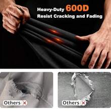 Cubierta para chimenea para exteriores 32 pulgadas de largo x 24 pulgadas de ancho x 45 pulgadas de alto para chimenea Panovue Chiminea 600D resistente al agua chimenea cuadrada para chimeneas de - como en la foto - Ver 6