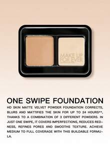 Make Up For Ever 高清哑光丝绒粉底液 1R02 2克 - 1R02-2g - 查看 4