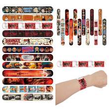24pcs Series PVC Snap Bracelet, Suitable For Students, Parties, Holiday Gifts - Multicolor - View 2