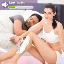 DEBARK 2026 Women's Double-Head Bikini Trimmer, USB Charging Waterproof Painless Electric Razor, Perfect 2-In-1 Body Hair Shaver! Enjoy A Silky Smooth Skin Experience! - 淡紫色 - 查看 3