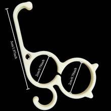 2pcs 3D Printed PLA Creative Ring Phone Grip, Pinky Grip, Nameless Finger Stand, Phone Holder, Thumb Stand, Desktop Stand, Multifunctional Slouchy Bracket, Portable Stand, Communication Device Handle, Practical Hook - Type a - View 7