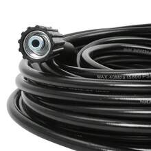 20-Meter High-Pressure Washer Hose M22-14 Series + Copper Threaded Connector - 20M - View 7