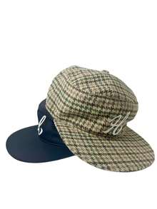 1pc Houndstooth Bohemian Casual Polyester Embroidered UV Protection Leopard Print Unisex Hip Hop Street Brim Baseball Cap, Suitable For Spring, Summer And Autumn - The Letter H - View 11