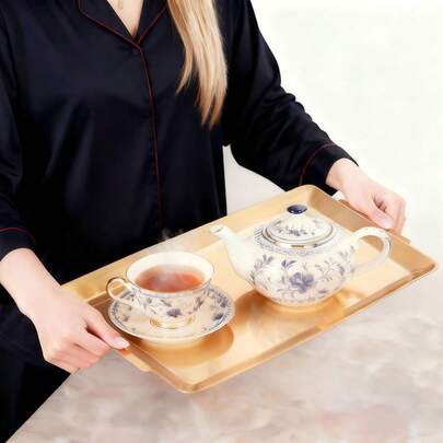 1PC, Multi Color And Multi Specification Trays, Stainless Steel Korean Style Barbecue Trays, Service Trays, Barbecue Trays, Food Trays, Party Trays, Dessert Trays, Cake Trays, Fruit Trays, Snack Trays, Kitchen Supplies, Kitchens, Christmas Gifts