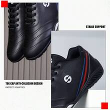 Men's Business Casual Shoes, Men's Training Sports Shoes, Men's Soft Sole Casual Shoes, Men's Walking Shoes, Men's Golf Shoes, Men's Flat Shoes - Black - View 8