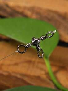 20 chiếc/túi Khóa xoay câu cá 3 chiều, Khóa xoay hình chữ T bền chắc, Đầu nối câu cá - Nhiều màu - Xem 6