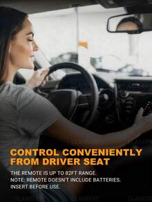 3 piezas Lámpara de gesto creativa e interesante, luz de freno LED para ventana trasera de automóvil - Lámpara de expresión divertida - Ver 8