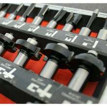 Aluminium Case With 35pc 1/2" Shank TCT Tungsten Carbide Cutters Router Bit Set - B - View 4