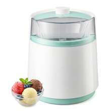 SUSTEAS Ice Cream Maker Single-Serve Large Capacity DIY Flavors Perfect For Family Gatherings & Friends Parties Snack Time Stainless Steel - View 1