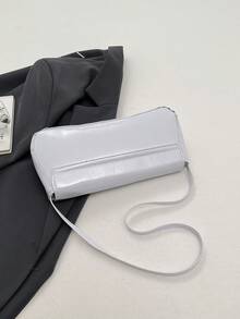 A Fashionable 2026 New Model Elegant Minimalist Style Sophisticated And Classic Ladies' Large Capacity Shoulder Bag At The Underarm Position - White - View 11