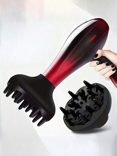 1/2pcs Travel Portable Curling Hair Diffuser With Storage Bag, Two Styles For Curly, Wavy And Spiral Hair, Salon-Grade Dry Hair Tool, No Heat Damage, Defines Natural Curls, Suitable For Home And Travel Use, Carefully Crafted