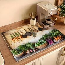 1pc, 2D Rubber Furnace Cover Pad, With Non-Slip And Heat-Resistant Synthetic Surface, Is Suitable For Glass Electric Furnace, With Scratch-Proof Function, And Can Be Used As Oven, Washing Machine And Dryer. - Multicolor - View 13