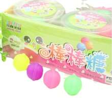6个/桶 半透明夜光橡皮擦，创意文具橡皮擦，可爱卡通棒棒糖橡皮擦，课堂奖励小礼物 - 彩色 - 查看 5