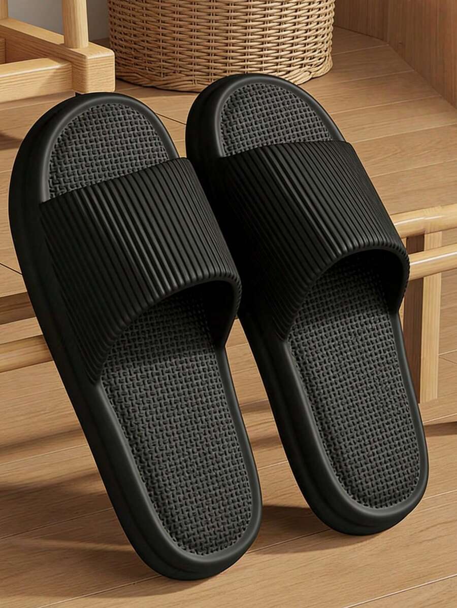Cartoon Casual EVA Slippers, Comfortable Home Wear For Spring & Autumn - White 5 - View 1