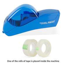 胶带座，手持式胶带座，配有2卷胶带，单手操作，不撕扯胶带，可靠耐用，适用于复活节、母亲节、圣诞节手工制作和礼品包装。 - 多色 - 查看 11