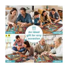 500 Pieces Animal Puzzles For Adults, Indoor Pet Shop Puzzle For Adults, Dog Puzzle 500 Pieces, Gift For Birthday, Home Decor, Fun For Entertainment(20.5 * 15 In)  1000-Piece Vibrant Scenic Art Paper Puzzle For Adults – Relaxing Brain Teaser, Ultimate Stress-Buster, Luxury Holiday Gift Idea - Multicolor - View 6