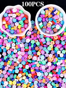 50/100Pcs Polymer Clay Beads, Ball Flower Animal Polymer Clay Beads For Jewelry Making, DIY Bracelet Necklace Earrings Jewelry Making Supplies Accessories - Acrylic Beads - View 33