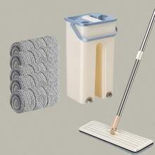 3/5/10片装加厚可水洗平板拖把替换垫，带粘性不掉毛清洁用品 - 10片拖把替換布 - 查看 13