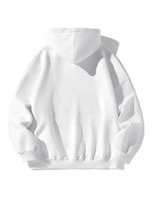 Christmas Winter Dirt Bike Motorcycle  Sweatshirt, Fox Racing  Clothing, Hoodie Double Sided Printed ( Polyester Fiber), Ink Pink Off Road Vehicle Hoodie, Men's Casual Sports Hooded Sweatshirt, Long Sleeved Hooded Sweatshirt With Fleece For Autumn And Winter, Suitable For Men And Women, Fashionable Daily Casual Wear In Autumn And Winter, Y2K,Cool,Couple's Fit, The Best Gift For Friends, StreetwearLoose And Comfortablechristmas Gifts- Religious Faith Inspired Apparel - 白色 - 查看 5