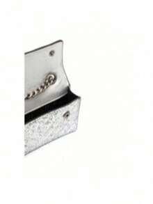 Kurt 1 Geiger 2026New Mini Crossbody Bag, Shiny And Versatile Chain Single-Shoulder French Genuine Version, Crossbody Bag, Single-Shoulder Bag.Suitable For Use In Winter. Suitable As A Gift To Give To Others.Crossbody Bags For Women.Christmas Gifts.Gifts For Women.Purses And Bags Women.Bolsas Elegantes Para Mujer.Carteras.Christmas Gift,Christmas Gift For Girlfriend, - 銀色 - 查看 4