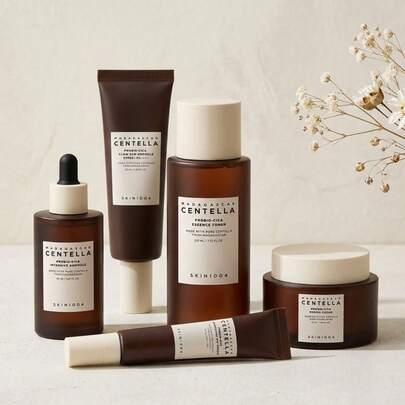 SKIN1004 Madagascar Centella Probio-Cica 5-Piece Facial Routine Set – Hydration, Repair, And UV Protection