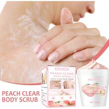 EELHOE Peach Hand & Foot Scrub, Moisturizing, Cleansing, Softening Calluses & Rough Skin, Ice Cream Scented Body Scrub - Peach - View 1