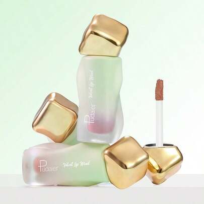 11 couleurs de crème mate pour les lèvres, convenant aux femmes et aux mères pour le maquillage quotidien. Texture veloutée longue tenue et non grasse. Peut être utilisée comme ombre à paupières, blush et maquillage des lèvres. Convient à tous les types de peau.