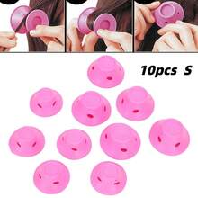 20pcs Non-Heating Hair Curlers, Silicone Bell-Shaped Hair Curling Rods, Suitable For All Hair Types, Easy To Use At Home Without Damaging Hair - Pink - View 13