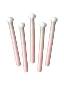 蘑菇形化妆海绵，便携式旅行化妆工具 - 彩色 - 查看 8