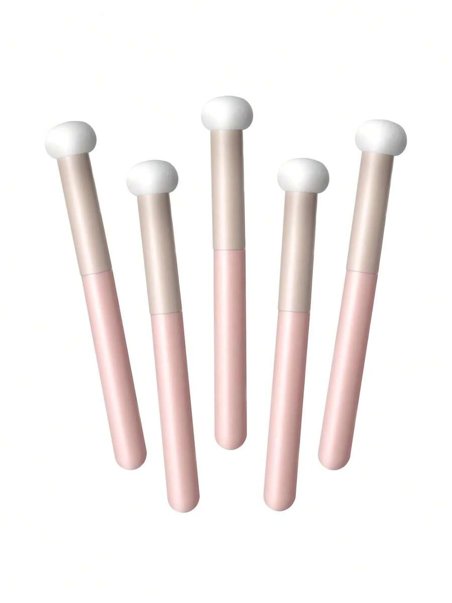 蘑菇形化妆海绵，便携式旅行化妆工具 - 彩色 - 查看 1