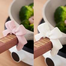 1/2 piezas Soporte antideslizante y resistente al calor para cucharas y espátulas de silicona | Diseño de media onda que ahorra espacio para organizar utensilios de cocina - Multicolor - Ver 13