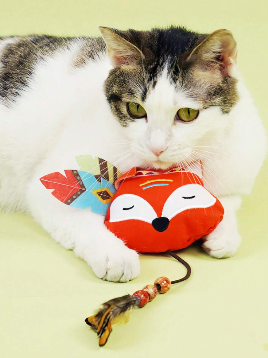 1pc Cat Self-Entertaining Chew Stick, Pet Supplies Toy - View 1