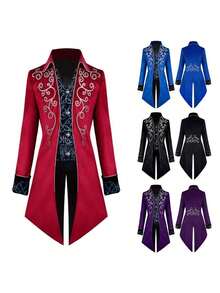 Men Cosplay Clothing - 230918 Frock Tuxedo Black - View 2