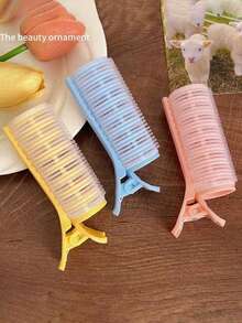 新款法式卷发棒、学生蓬松夹、慵懒卷发棒、发根夹、空气刘海卷发夹 - C - 查看 6